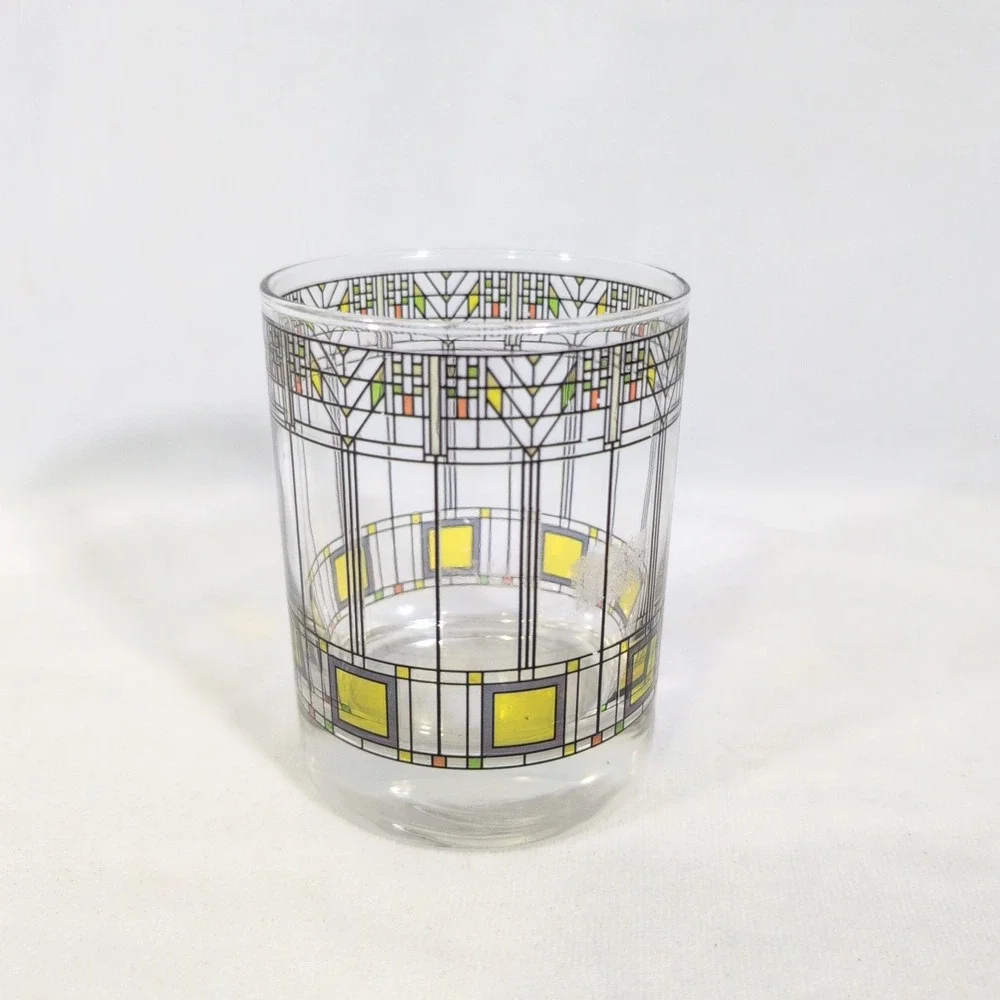 Culver Frank Lloyd Wright Dof Double Old Fashioned Glass 14-Ounce